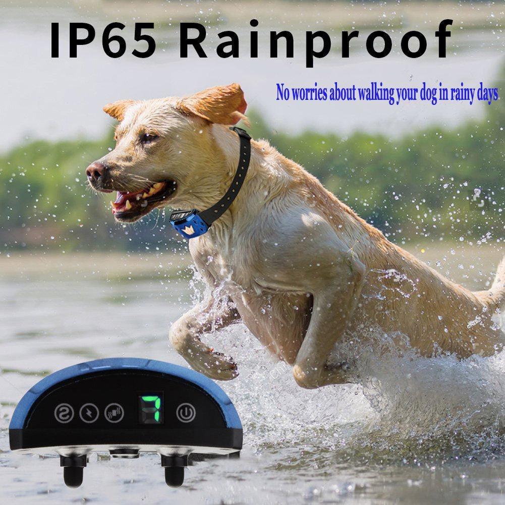 2021 Anti Bark Collar for Small Dog Large Dog - Safe Bark Controller, Rechargeable,waterproof with Intelligent Vibration, Beep and Static Shock Mode [<lun>]