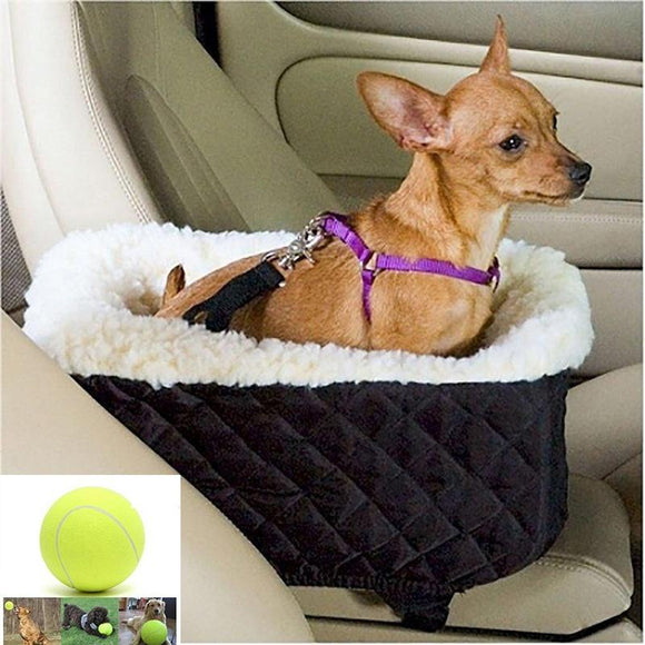 New Portable Folding Dog Travel Booster Bag Cat Puppy Pet Car Seat Carrier Safety Belt Cover