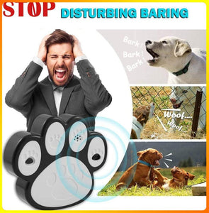Ultrasonic anti barking device by MyDealsJar -handheld silencer tool/ training gadget/ bark control deterrent /stop dog bark machine outdoor and indoor /anti bark box Repeller for large &amp; small dogs