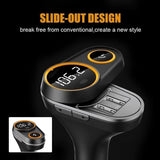 Bluetooth FM Transmitter Car Mp3 Player Wireless In-car Audio Radio Adapter Charger Wireless Dual USB Port Handsfree Call