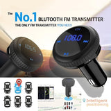 Car Locator,In Car Bluetooth FM Transmitter Handsfree Call Dual USB Charger Radio Adapter