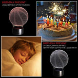 New 7 Color Changing Night Lamp 3D Atmosphere Bulbing Light 3D Visual Illusion LED Lamp for Kids Toy Christmas Birthday Gifts