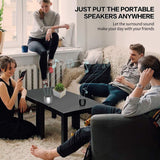 New Bluetooth Speakers, Portable True Wireless Speaker with Built-in-Mic, Thunder Stereo Speakers Set with HD Sound Long Lasting for iPhone iPad Android Smartphone and More