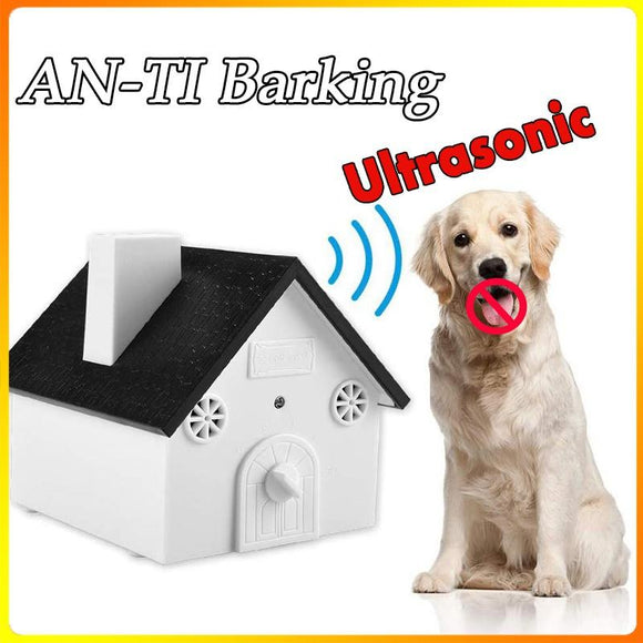 New Ultrasonic Outdoor Anti-Bark Controller Sonic Bark Deterrent, No Harm To Dog or other Pets, Plant, Human, Easy Hanging/Mounting On Tree, Wall, Or Fence Post.