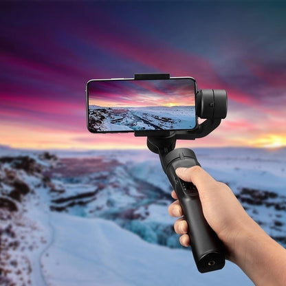 Pro Handheld Stabilizer,H4 3-Axis Handheld Gimbal Stabilizer ,Anti-shaking, Face Object Tracking Video Shooting for Smartphone