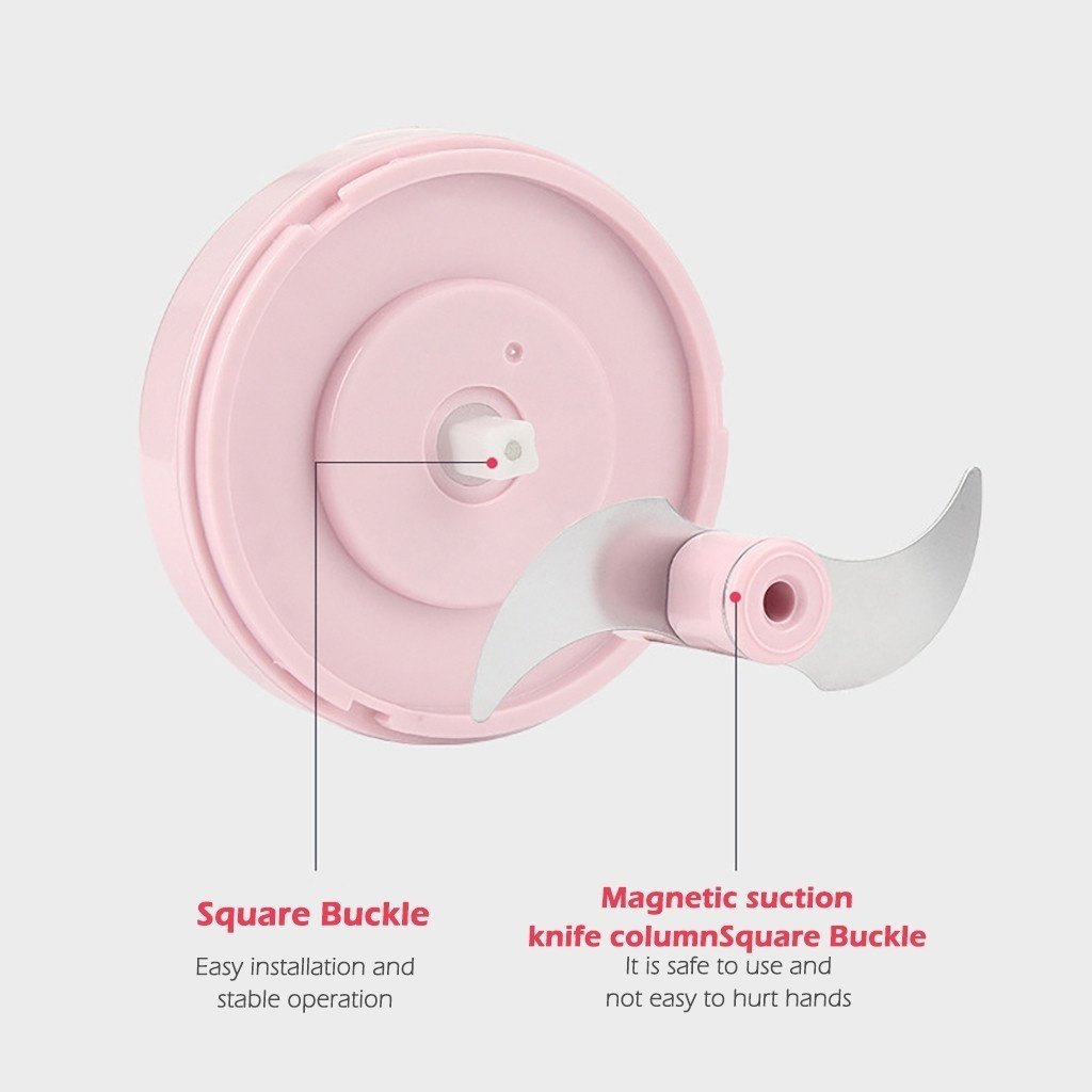 2021 New Upgrade Smart Electric Mini Food Garlic Vegetable Chopper Meat Grinder Crusher Press for Nut Fruit Rechargeable Onion Multi-function Processor Kitchen Accessories Tools [<lun>]