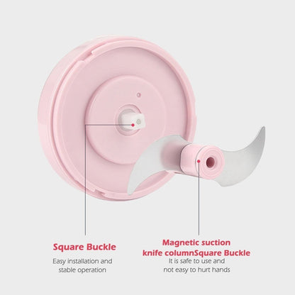 2021 New Upgrade Smart Electric Mini Food Garlic Vegetable Chopper Meat Grinder Crusher Press for Nut Fruit Rechargeable Onion Multi-function Processor Kitchen Accessories Tools [<lun>]