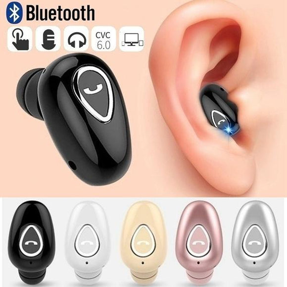 [Truely Bluetooth 4.1] Wireless Bluetooth Earphone,Heavy Bass Sport Wireless Mini Earbuds Stereo Headphones   In-Ear Sports Earbuds with Microphone Super Stereo Headphones