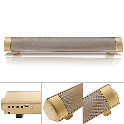 Strong Super Bass Sound bar Wireless Portable Bluetooth Speakers+FREE REMOTE