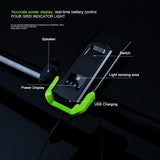 Bicycle Front Light Smart 4-level Induction Indicator 4000mAh USB Rechargeable with Horn 800 Lumen LED Bike Headlight Cycle FlashLight Lamp