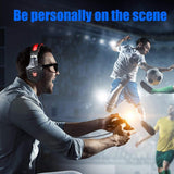 Gaming Headset PS4 Headset with 7.1 Surround Sound, Xbox One Headset w/ Noise Canceling Microphone &amp; LED Light, Compatible with PS4, Xbox One, Switch, PC, Mac, Laptop, Over Ear Headphones