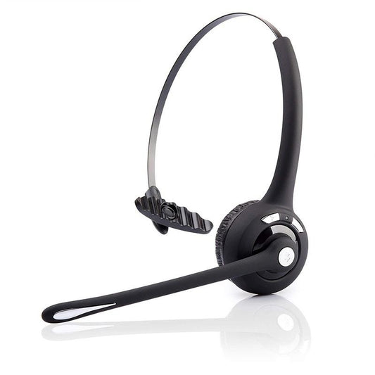 Upgraded Professional Bluetooth Headset BTH-068 Wireless Headphone Black Headband UP To 12 Hours Hands Free For Drivers
