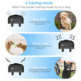 Dog Training Collar with Remote 800ft [Reflective Strap] Waterproof Rechargeable Beep/Vibration/Electric Shock Modes for Small Medium Large Dogs(1-2dogs)