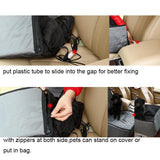 Portable Folding Dog Travel Booster Bag Cat Puppy Pet Car Seat Carrier Safety Belt Cover