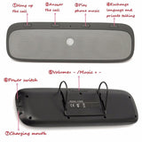 Sun Visor Wireless Bluetooth Handsfree Car Kit Speaker Audio Music Speaker the Phone Call Automatic Answering