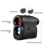 600P Laser Rangefinder 600m Distance Meter 6X Monocular Golf Range Finder