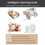 Home Waterproof Wireless Doorbell Smart LED Light Calling Bell 300M Remote EU UK US Plug 38 Songs Chime Jingle Bell