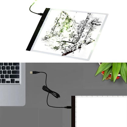A4 LED Painting Tracing Board Copy Pad Panel Drawing Tablet Art Artcraft Stencil Artist Tattoo Design Light Box