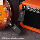 CUVAVE WP-5G Wireless 5.8GHz Guitar System Rechargeable Audio Transmitter And Receiver ISM Band for Electric Bass Guitars Amplifier Accessories