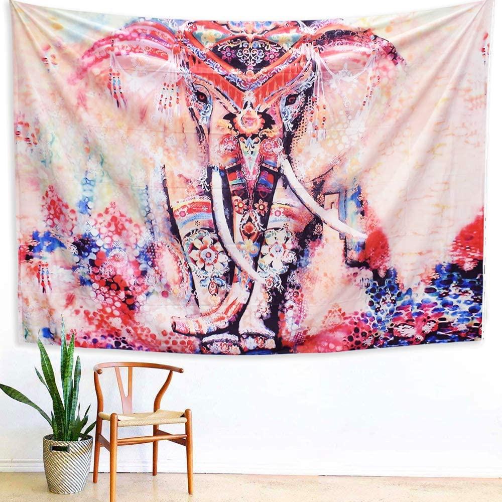 New 130x150cm Tapestry Home Decorative Polyester Fabric Sun and Moon Beach Towel Fashion Wall Decor