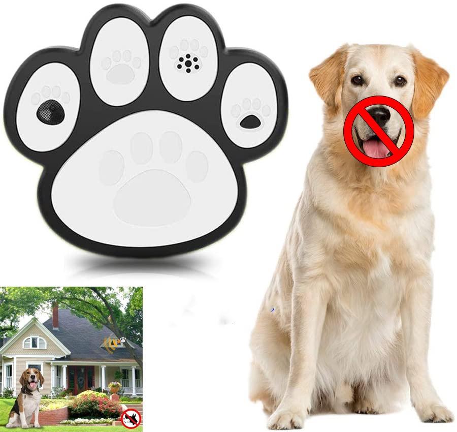 2021 Ultrasonic anti barking device by MyDealsJar -handheld silencer tool/ training gadget/ bark control deterrent /stop dog bark machine outdoor and indoor /anti bark box Repeller for large &amp; small dogs [<lun>]