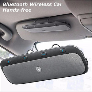 Bluetooth Wireless Car Hands-free Speakerphone Kit Visor Automatic Answering [&lt;lun&gt;]