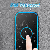 Latest Wireless Doorbell with 2 Receivers, IP55 Waterproof Doorbell, 1500 Feet Range, 5 Volume Levels, 60 Chimes &amp; LED Flash