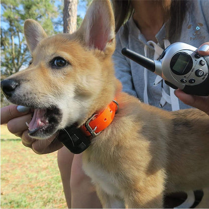 M86 Dog Training Collar Remote Controller Waterproof Rechargeable 1000Yards LCD Trainer for Pet Electric Shock for 1 or 2 Dogs
