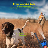 Shock Collar for Dogs, Dog Training Collar, Rechargeable Waterproof 2000ft Control Dog Shock Collar with Remote, Beep Vibration Shock for Small Medium Large Dogs