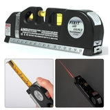 Multipurpose Laser Level Laser Line Measure Tape Ruler Adjusted Standard and Metric Rulers