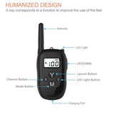 Dog Shock Training Collar,Rechargeable Waterproof 500ft Control Dog Shock Collar with Remote,Beep Vibration Shock for Small Medium Large Dogs