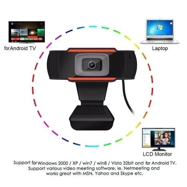 720/1080P Webcam Pc Digital Usb Camera Video Recording Webcam With Microphone