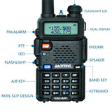 BAOFENG UV-5R Dual Band UHF/VHF Two Way Ham FM Radio+Speaker Mic Walkie Talkie [&lt;lun&gt;]