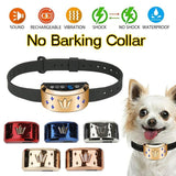 2021 Anti Bark Collar for Small Dog Large Dog - Safe Bark Controller, Rechargeable,waterproof with Intelligent Vibration, Beep and Static Shock Mode [&lt;lun&gt;]