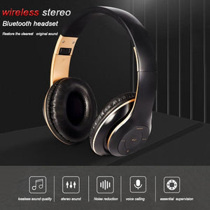 2021 New Wireless Bluetooth 4.1 Stereo Headset Auriculares Headphones with Mic Handsfree Call and music streaming HT
