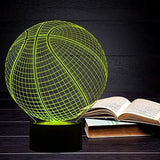 New 7 Color Changing Night Lamp 3D Atmosphere Bulbing Light 3D Visual Illusion LED Lamp for Kids Toy Christmas Birthday Gifts