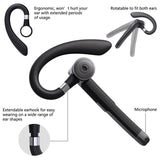 New Fashion Wireless Bluetooth5.0 Earphone, Waterproof Sport Earhook Headset, Noise Cancellation Stereo Bluetooth Headphone, Business Drive Handsfree Headset with Mic Voice Control for Smart Phone
