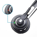 Office Headset with Microphone,12hrs Talking Time Trucker Wireless Bluetooth Headphones, Noise Cancelling Headset for Cell Phone,Computer,Call Center,Study Online