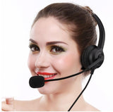 USB Headset with Microphone Double Sided for Business Skype Work from Home Call Center Office Video Conference Computer Laptop PC VOIP Softphone Telephone Noise Cancellating Headset Headphone