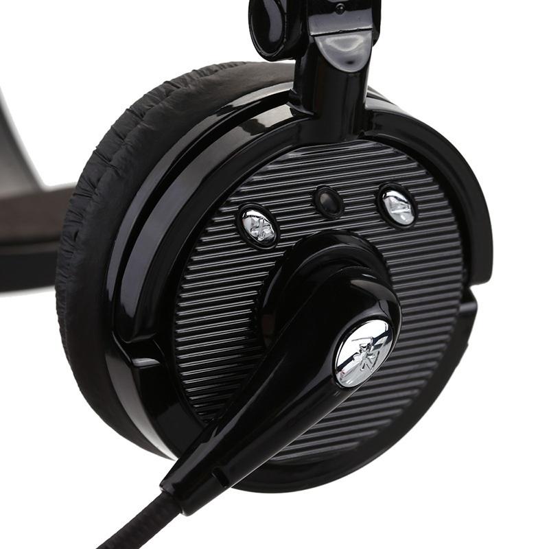Upgraded Professional Bluetooth Headset BTH-068 Wireless Headphone Black Headband UP To 12 Hours Hands Free For Drivers (Color: Black) [<lun>]