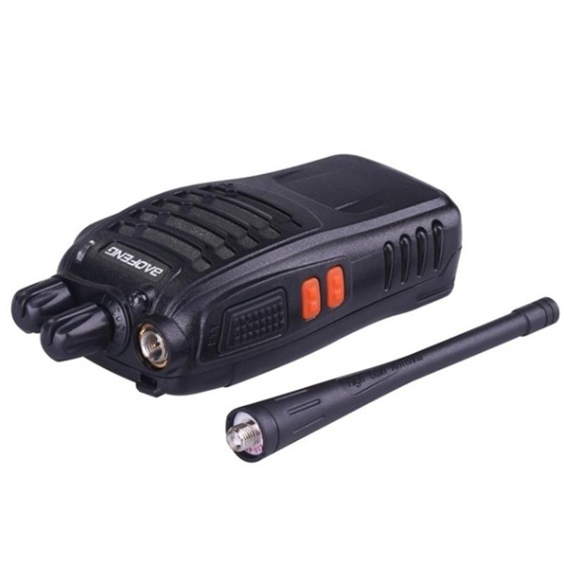 Rechargeable Long Range Two-Way Radios with Earpiece 2-4 Pack UHF 400-470Mhz Walkie Talkies Li-ion Battery and Charger Included